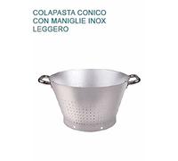 COLAPASTA In Alluminio Ø cm 36 X21H CONICO LEGGERO Professionale Pentole Agnelli