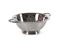 Colapasta scolapasta in acciaio con manici e base in acciaio cucina 28 CM WEL-760310