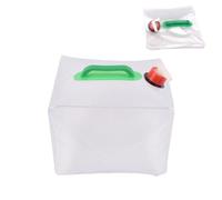 Colapsible Water Container - Pieghevole Camping Watter Storage | Cibo sicuro portatile | Strumento per la sopravvivenza 'acqua di qualità alimentare | Attrezzature per l'idratazione di