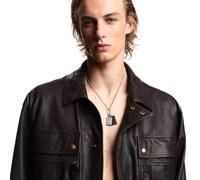 Emporio Armani EGS3252040 - Collana da uomo in acciaio inox argentato