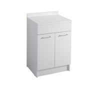 Colavene - Base 60X60xH86 con due ante : Finitura colacril - Celeste