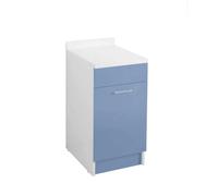 Colavene - Base mobile con apertura a destra 45X60Xh86 - 24450 : Finitura colacril - Celeste