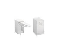 Colavene - Base mobile con apertura a sinistra e asse da stiro estraibile - 24451 : Finitura colacril - Verde