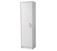 Colavene - Colonna domestica in truciolare bianco con apertura a sinistra 45X38Xh172