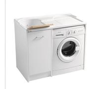 Colavene - Lavapanni domestica per inserimento lavatrice vasca a destra 106x60x90