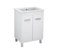 Colavene - PRISMA Lavatoio in ceramica 60*45 : Colore mobile - Pino rosso