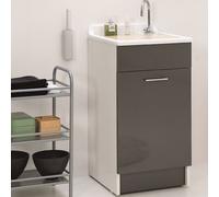 Colavene - Swash lavapanni 45X50Xh86 Antracite apertura a destra 24091H