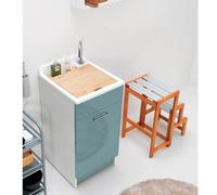 Colavene - Swash lavapanni 45X60Xh86 celeste apertura a sinistra 24071D