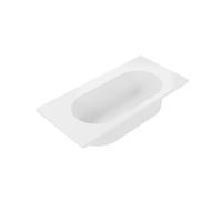 COLAVENE - VENTI.26 Lavabo in ceramica monocolore 100x48 con foro [bianco opaco] - LAF48101FT