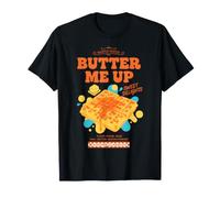 Colazione Butter Me Up Divertente Brunch caffè Pancetta Maglietta