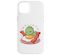 Colazione Kawaii Draghetto Dolce Uovo E Pancetta Cuore Custodia per iPhone 14 Plus