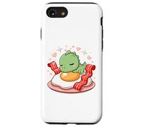 Colazione Kawaii Draghetto Dolce Uovo E Pancetta Cuore Custodia per iPhone SE (2020) / 7/8