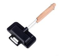 Colazione Sandwich Maker per Hot Dog Tostapane con Per Uovo Panini Pressa Pan Antiaderente Padella in Alluminio Cast per Riscaldamento Rapido e uniforme Cottura