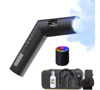 COLBOR CF5 macchina del fumo portatile,Mini macchina fumo portatile 40w,telecomando wireless 10m, maniglia pieghevole fog machine,Può essere utilizzato per eventi all'aperto, DJ feste, fotografia