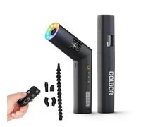 Colbor, CF5, macchina per fumo portatile da 40 W, con telecomando e luce RGB, mini macchina per nebbia portatile, per Natale, fotografia, feste, cosplay, matrimoni e uso interno ed esterno