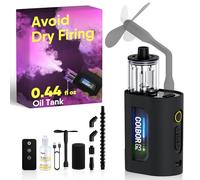 COLBOR Macchina del Fumo Portatile, CF3 Mini Macchina di Nebbia Ricaricabile con Telecomando Protezione Antiribaltamento a 60° per Feste Fotografia Video Cosplay Matrimonio Halloween