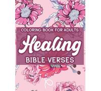 Colby James Coloring Book For Adults Healing Bible Verses (Tascabile)