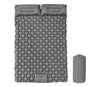 Colchón de campamento inflable - colchón de aire de campamento impermeable | Estera de sueño portátil de compensación | Collchón para dormir con bolsa de transporte | Gear de carpaa de viaje de almi