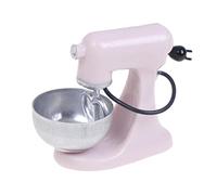 Colcolo 1:12 Casa delle Bambole - Utensili da Cucina Moderni - Frullatore Elettrico - Modelli - Accessori per La Casa delle Bambole, Luce di Colore Rosa