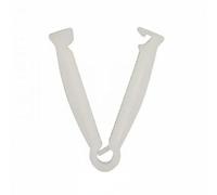 Colcolo 2 X 100 Pezzi Morsetto per Cordone Ombelicale per Suinetti, Morsetto per Salasso per Suini, Design Antiscivolo E Dentellato, Fascia per Cordone, 4 pezzi