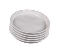 Colcolo 5 Pezzi Saucer di Piante, vassoi a Goccia d'Acqua, Rotondi, familiari, vassoi di Piante pratiche, Pesi, per Le piantatrici all'aperto, L