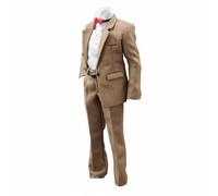 Colcolo Abbigliamento Militare per Action Figure Set Completo con Giacca Pantaloni Camicia Cravatta Stile Ordinato in Tessuto Adatto per Collezionisti Adulti Esposizione E Gioco di Ruolo 1 6