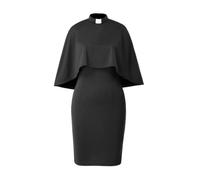 Colcolo Abito Cosplay Donna Abito Costume Vestito Mantella Tunica Profilo Raffinato con Colletto Alto E Texture Liscia Adatto per Eventi Cosplay Rappresentazioni Set Fotografici Scena, Nero, XXL