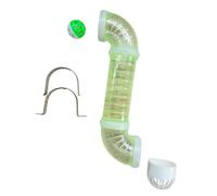 Colcolo Accessori fai -da -te di bordo occupato Accessori per la tavola sensoriale, tubo, educazione, sviluppo precoce per ragazzi regali di compleanno per, Verde