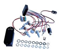 Colcolo Accessorio per Circuito Preamplificatore per Basso, Sostituzione Del Circuito di Cablaggio Preamplificatore in Metallo Professionale per Concerti, Spe
