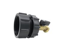 Colcolo Adattatore Rubinetto Ottone Adattatore Ibc con Rubinetto Valvola a Leva Chiusura E Apertura Senza Perdite Uscita Inclinata Filettata per Tubo da, style to 2