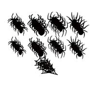 Colcolo Adesivi murali 3D di Halloween con decorazioni luminose per finestre e pareti per ufficio, 36 Pz