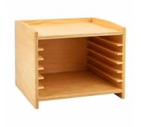 Colcolo Armadio Didattico Bambini Scaffale Puzzle Portaschede Portaschede Legno Compensato Struttura Aperta Libera Ordine E Durante il Gioco Strutturato