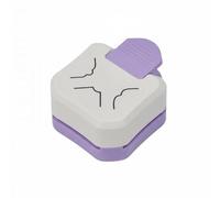 Colcolo Arrotondatore per Angoli 3x3 in 1, Taglio Liscio, Perforatore per Angoli 3 in 1, Accessorio Portatile per Lavori Creativi, Scrapbooking, Journaling, S, 2 pezzi