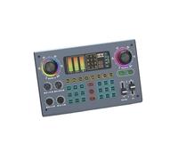 Colcolo Audio Mixer Device Scheda Audio Esterno Console Mixer Interfaccia Audio Tavolo Controllo con Manopole Piccole Due Grandi Due Slider Verticali