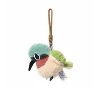 Colcolo Bambola Peluche Uccello Morbida E Soffice con Base Pesante Superficie Ricamata Peluche Resistente Adatta a Bambini Cameretta Come Regalo Compleanno, Sunbird W Lanyard