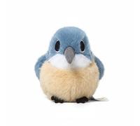 Colcolo Bambola Peluche Uccello Morbida E Soffice con Base Pesante Superficie Ricamata Peluche Resistente Adatta a Bambini Cameretta Come Regalo Compleanno, Kingfisher