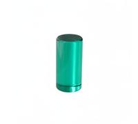 Colcolo Blocchi Acrilici Cilindrici Trasparenti Gioco Educativo Impilabile Mattoncini Colorati per Percorsi Sensoriali E Esperimenti di Luce in Asilo Scuola ’infanzia Casa, Verde Scuro, 5CM