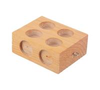 Colcolo Blocco dimostrativo scientifico con cursore su piano inclinato, esperimento di fisica, blocco di attrito con pendenze in legno per insegnanti e, 6 Fori