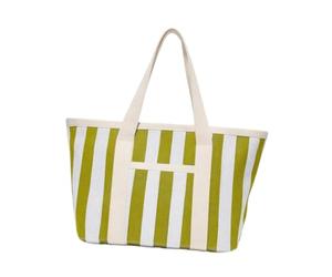 Colcolo Borsa a Tracolla a Righe, Perfetta per, Il Lavoro, Le Vacanze E per Fare Commissioni, Verde