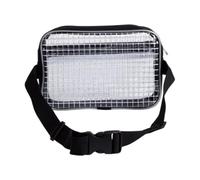 Colcolo Borsa Portautensili Bianca per Ingegneri, in PVC Trasparente Da 10 Pollici, Portautensili Da Concerto