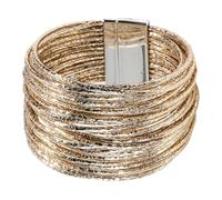 Colcolo Bracciale da Donna, Bracciale Avvolgente, Regalo, Outfit Premium, Accessori, alla Moda, Versatile, Resistente, Elegante, Multistrato, Gold Style B