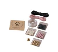 Colcolo Bracciale in Perline Fatto a Mano Kit Bracciale Gioielli Perline Corde con Utensile Dedicato Guida per Infilare E di, Kit Per Braccialetto Fai-da-te Con Design A Forma Di Gatto Nero