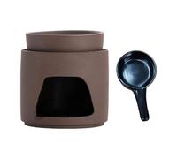 Colcolo Bruciatore di oli essenziali con diffusore di profumo a forma di cucchiaio per candele, per casa, ufficio, camera da letto