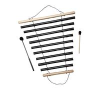 Colcolo Campanello Da Meditazione, Strumento Manuale con 9, Ideale per Aule, Uffici E Come Regalo Rilassante per, Nero