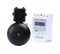 Colcolo Campanello elettrico in ghisa Campanello scolastico portatile per casa Scuola Istituzione, 6 Inch