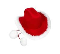 Colcolo Cappello da Cowboy di Natale Cappello da Leggero per Feste Accessori per Costumi da Viaggio