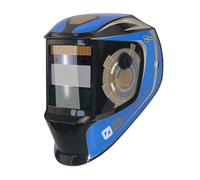 Colcolo Casco Saldatura Maschera Elmetto Schermo Facciale con Oscuramento Automatico Chiara con Qualità 1/1/1/1 Sensori Luce, Maschera A Colori Veri
