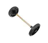 Colcolo Caster di sostituzione per ruote bidoni della spazzatura della spazzatura Respide le ruote ruote carrelli, Lunghezza Totale 55