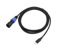 Colcolo Cavo USB C a XLR maschio per mixer e altoparlanti, 100 Cm