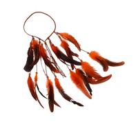 Colcolo Cerchietto per capelli in artificiale Boho, accessori per capelli, copricapo indiano per travestimenti, Orangina